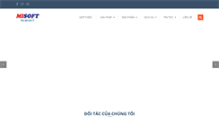 Desktop Screenshot of misoft.com.vn